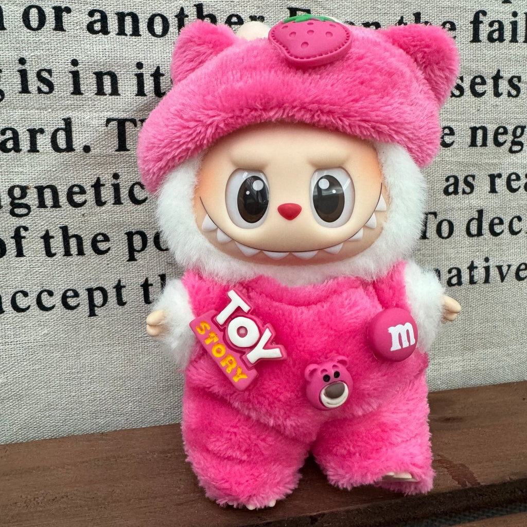Labubu Clothing- pink pajama