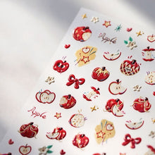 Load image into Gallery viewer, Nail Stickers for Women and Little Girls, 5 sheets, Adhesive DIY Nail Art Decoration Set