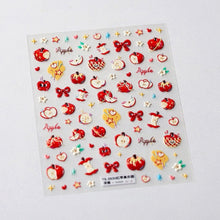Load image into Gallery viewer, Nail Stickers for Women and Little Girls, 5 sheets, Adhesive DIY Nail Art Decoration Set