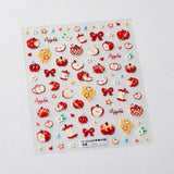 Nail Stickers for Women and Little Girls, 5 sheets, Adhesive DIY Nail Art Decoration Set